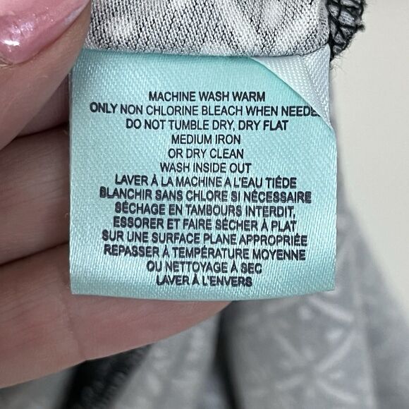 Louie Lucie Dress Womens Small Midi Fit and Flare Geometric Office Retro Belted - Picture 8 of 15